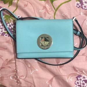 Blue Kate Spade Mini Bag